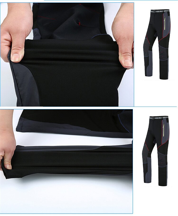 Voor heren Wandelbroek Lapwerk Zomer Buiten Winddicht Huidvriendelijk Sneldrogend Rekbaar Broeken / Regenbroek / Overbroek Kleding Onderlichaam Zwart Grijs Jagen Skiën Vissen S M L XL XXL 2025 - $36.99 –P15