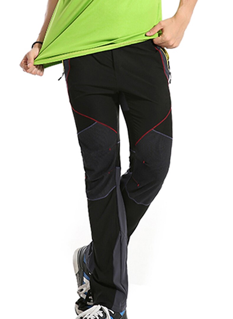 Voor heren Wandelbroek Lapwerk Zomer Buiten Winddicht Huidvriendelijk Sneldrogend Rekbaar Broeken / Regenbroek / Overbroek Kleding Onderlichaam Zwart Grijs Jagen Skiën Vissen S M L XL XXL 2025 - $36.99 –P6