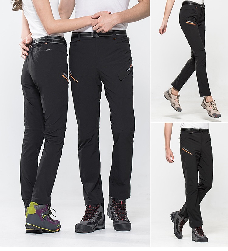 Per donna Pantaloni da escursionismo Estate Primavera Esterno Impermeabile Delicato sulla Pelle Comodità Asciugatura Rapida Pantaloni Nero Verde militare Elastene Caccia Pesca Campeggio del 2026 a $61.99 –P5