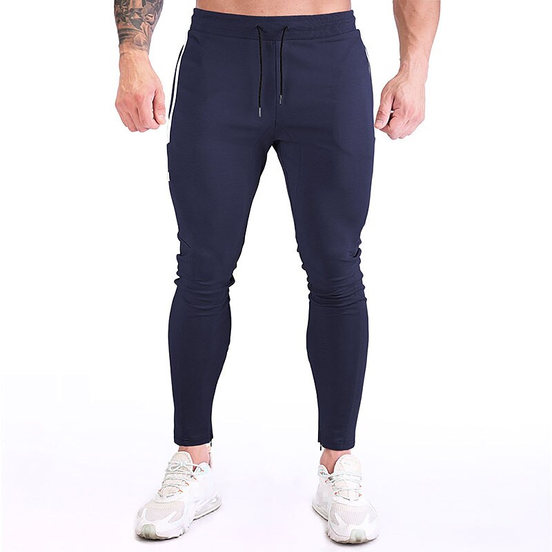 Men's Pocket Drawstring Color Block Breathable Moisture Wicking Athletic Athleisure Black Dark Gray Stretchy 2025 - $23.19 –P11