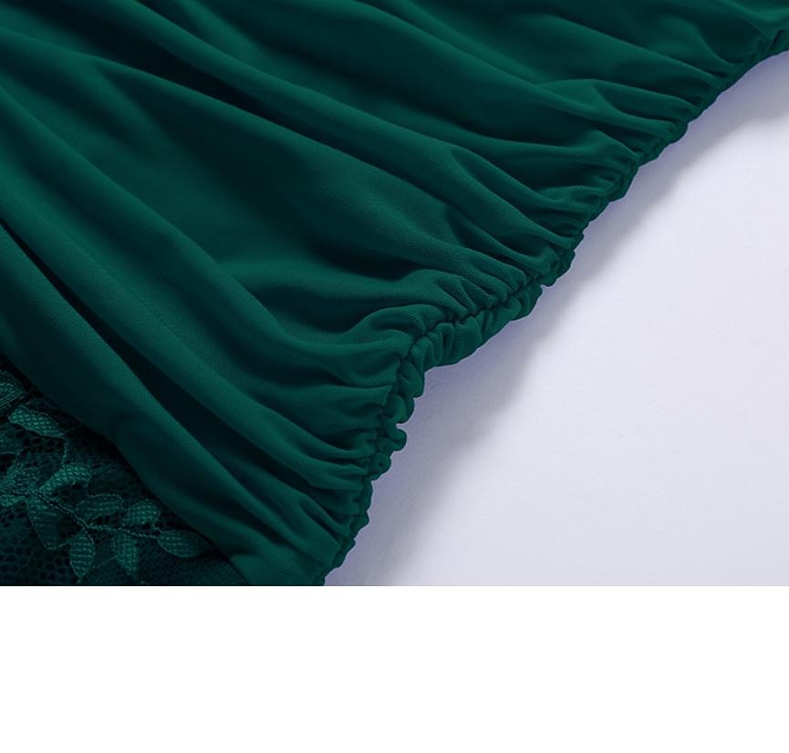 Balli da sala Abito Con ruche Più materiali Per donna Prestazioni Addestramento Manica lunga Naturale Di pizzo Fibra di latte del 2026 a $170.99 –P3