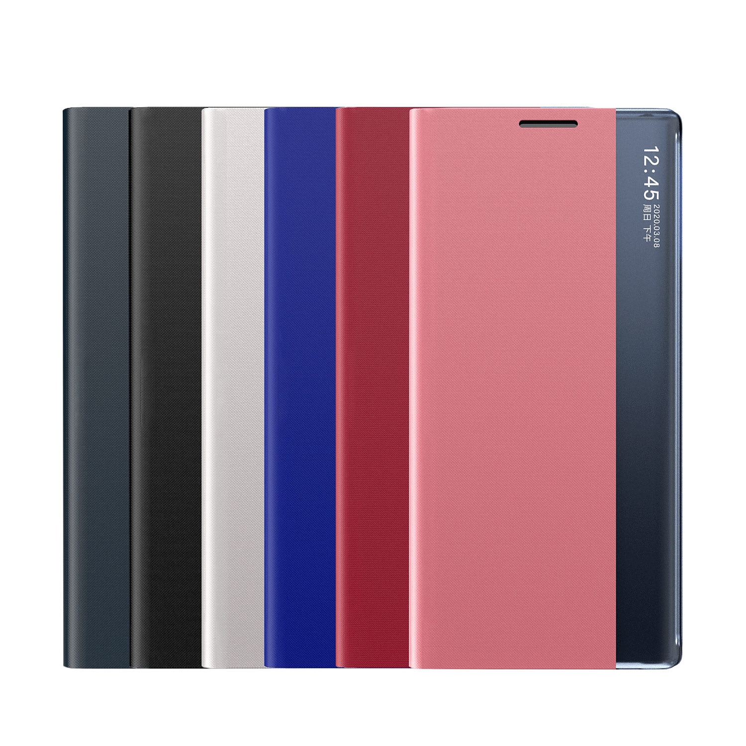 Чехол для телефона Samsung Galaxy S24 S23 S22 S21 Ultra Plus A72 S25 Ultra полный корпус авто сон/пробуждение магнитный Flip подставка однотонный TPU PU-кожа 2025 - $13.99 –P1