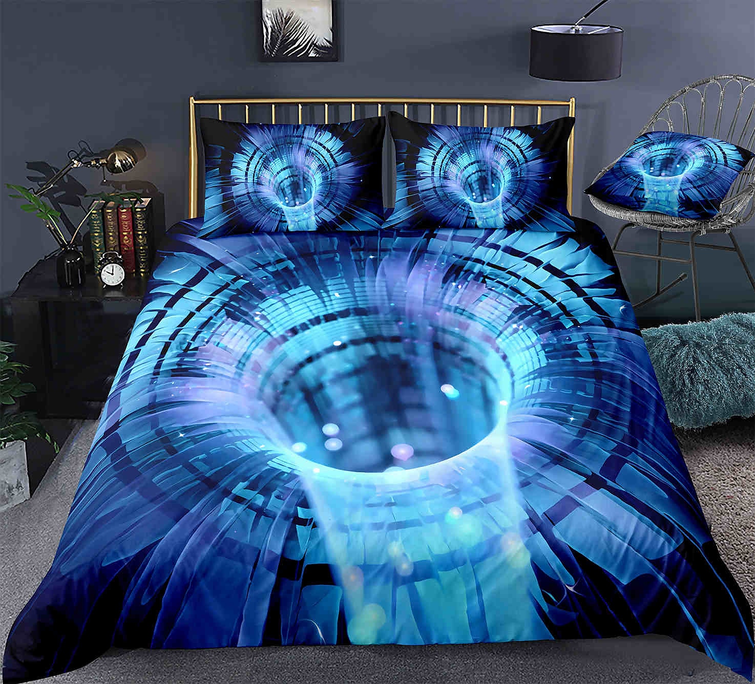 3D Designer Bedding Sets King Size Luxury Quilt Cover Pillow Case Qu0een Size  Duvet Cover Designer Bed Comforters Sets F00 TFXK# From Vechat, $69.19