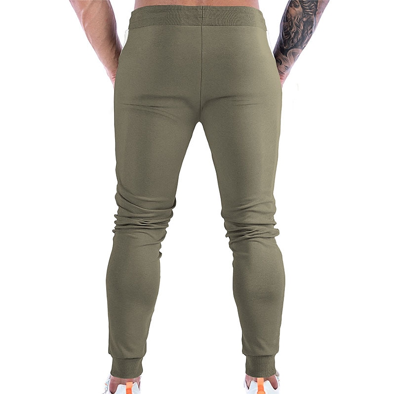 Hombre Pantalón Jogger Correa Bolsillo con cremallera Pantalones / Sobrepantalón Deportivo Ropa Deportiva Algodón Invierno Aptitud física Entrenamiento de gimnasio Corriendo Transpirable Dispersor de 2025 - AU $42.69 –P4