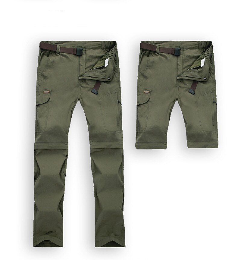 Pánské Dağcı Pantolonu Odepínací kalhoty Pevná barva Léto Venkovní Pohodlné Rychleschnoucí Prodyšné Noste odolnost Spodní část oděvu Armádní zelená Šedá Khaki Černá Lov Rybaření Lezení S M L XL XXL 2025 - $39.99 –P3