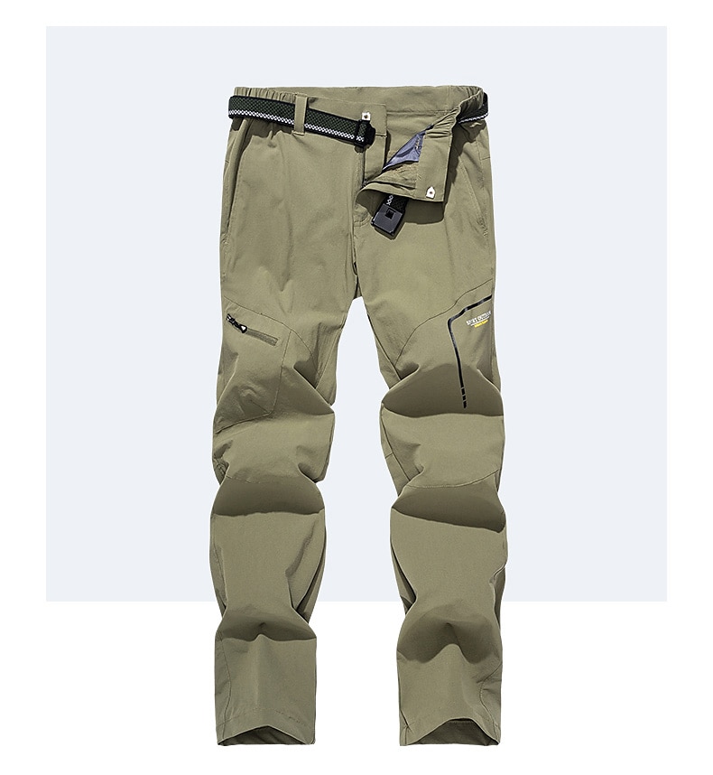Women's Hiking Pants Trousers Outdoor Waterproof Quick Dry Lightweight Soft Pants / Trousers Bottoms Zipper Pocket Dark Grey Army Green Camping / Hiking Hunting Fishing S M L XL XXL / Summer 2025 - $41.99 –P14