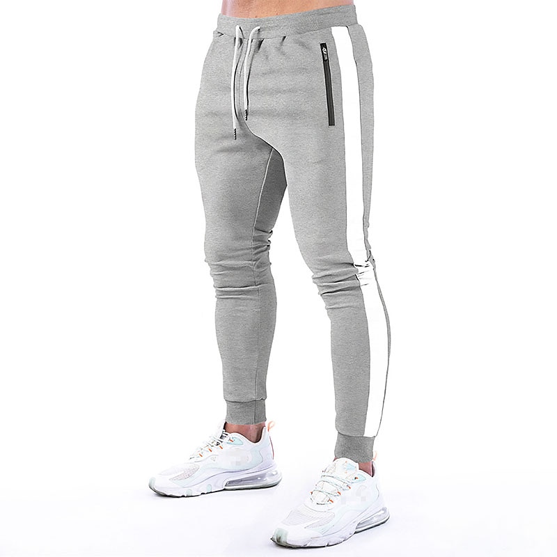 Hombre Pantalón Jogger Correa Bolsillo con cremallera Pantalones / Sobrepantalón Deportivo Ropa Deportiva Algodón Invierno Aptitud física Entrenamiento de gimnasio Corriendo Transpirable Dispersor de 2025 - AU $42.69 –P10