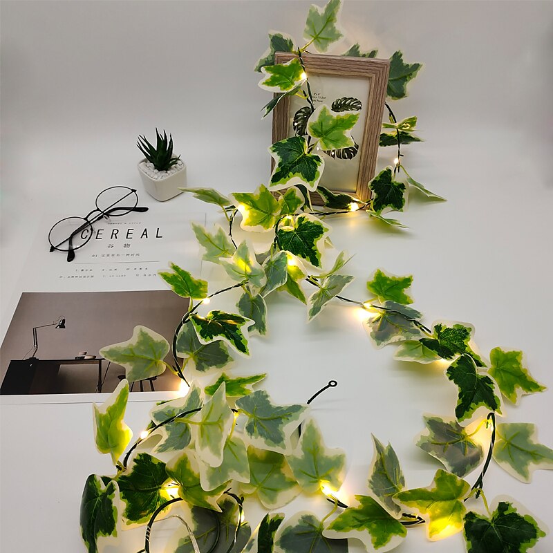 luce solare esterna della stringa luci solari della stringa principale 8 modalità luce esterna impermeabile fata foglia 2m 20leds bianco caldo natale festa di capodanno decorazione della casa del del 2025 a $16.99 –P6