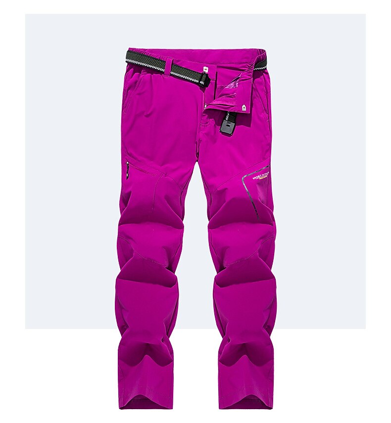Women's Hiking Pants Trousers Outdoor Waterproof Quick Dry Lightweight Soft Pants / Trousers Bottoms Zipper Pocket Dark Grey Army Green Camping / Hiking Hunting Fishing S M L XL XXL / Summer 2025 - $41.99 –P11