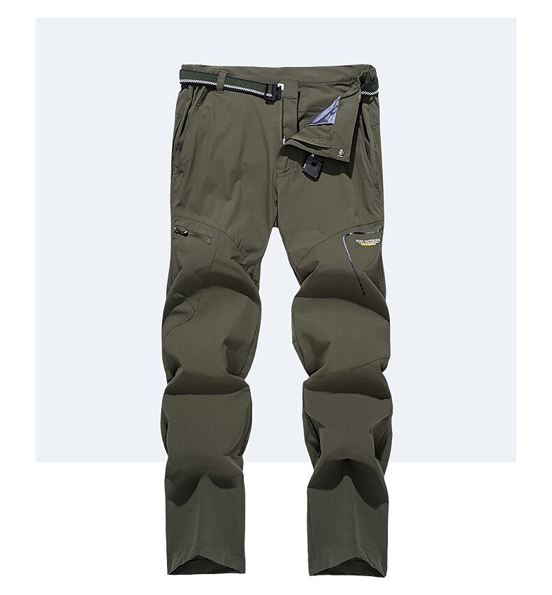 Women's Hiking Pants Trousers Outdoor Waterproof Quick Dry Lightweight Soft Pants / Trousers Bottoms Zipper Pocket Dark Grey Army Green Camping / Hiking Hunting Fishing S M L XL XXL / Summer 2025 - $41.99 –P13