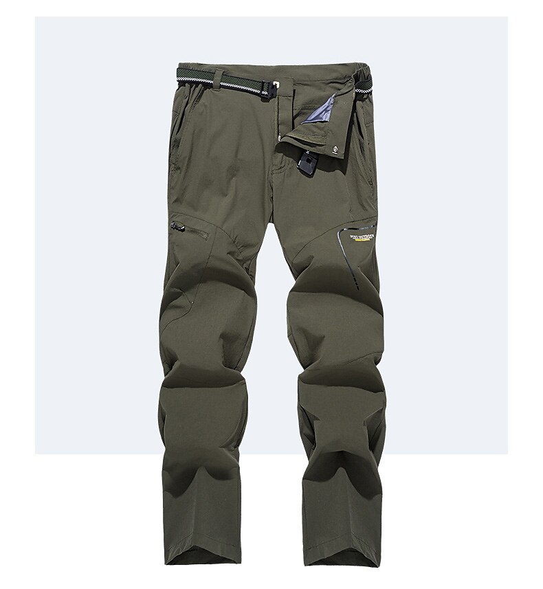 Women's Hiking Pants Trousers Outdoor Waterproof Quick Dry Lightweight Soft Pants / Trousers Bottoms Zipper Pocket Dark Grey Army Green Camping / Hiking Hunting Fishing S M L XL XXL / Summer 2025 - $41.99 –P9