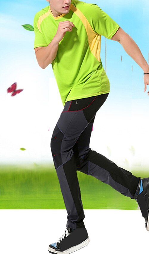 Voor heren Wandelbroek Lapwerk Zomer Buiten Winddicht Huidvriendelijk Sneldrogend Rekbaar Broeken / Regenbroek / Overbroek Kleding Onderlichaam Zwart Grijs Jagen Skiën Vissen S M L XL XXL 2025 - $36.99 –P9