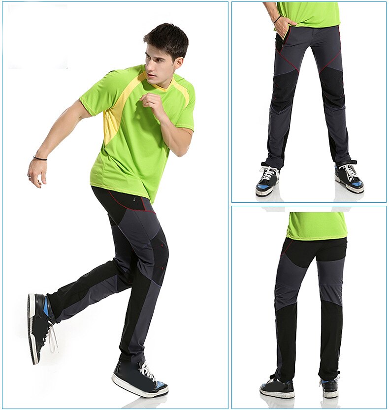 Voor heren Wandelbroek Lapwerk Zomer Buiten Winddicht Huidvriendelijk Sneldrogend Rekbaar Broeken / Regenbroek / Overbroek Kleding Onderlichaam Zwart Grijs Jagen Skiën Vissen S M L XL XXL 2025 - $36.99 –P5