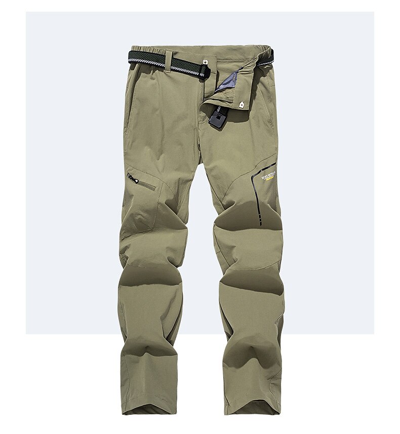 Women's Hiking Pants Trousers Outdoor Waterproof Quick Dry Lightweight Soft Pants / Trousers Bottoms Zipper Pocket Dark Grey Army Green Camping / Hiking Hunting Fishing S M L XL XXL / Summer 2025 - $41.99 –P10