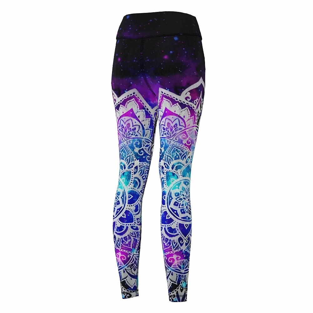 نسائي السراويل اليوغا بعقب رفع بنطلون رياضي للبطن خصر عالي تمرين نادي رياضي ركض اللياقه البدنيه الجوارب الدراجات طماق زخرفات أزرق الخريف الشتاء رياضات ألبسة رياضية عالية المرونة 2026 - $12.99 –P4