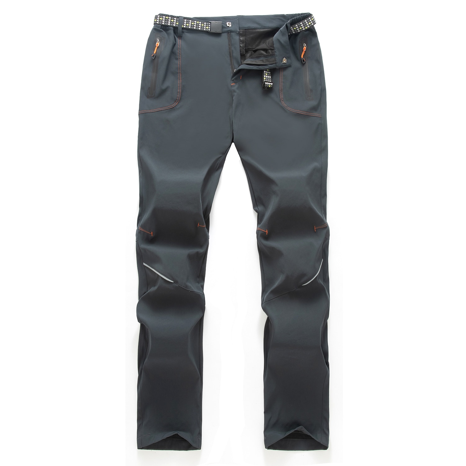 Herr Vandringsbyxor Sommar Utomhus Vindtät Andningsfunktion Vattenavvisande Snabb tork Underdelar Ficka med blixtlås Elastisk midja Svart Armégrön Jakt Fiske Klättring S M L XL XXL / Lättvikt 2025 - $44.99 –P18