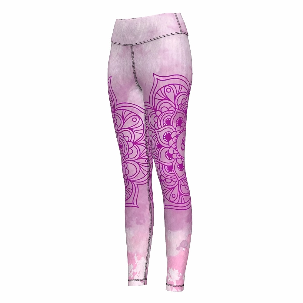 Mulheres Calças de ioga Butt Lift Compressão abdominal Cintura Alta Treino de Ginástica Corrida Ginástica Meia-calça Leggings Gráfico Preto Rosa Claro Rosa claro Outono Inverno Esportes Roupas de 2026 por $16.49 –P19