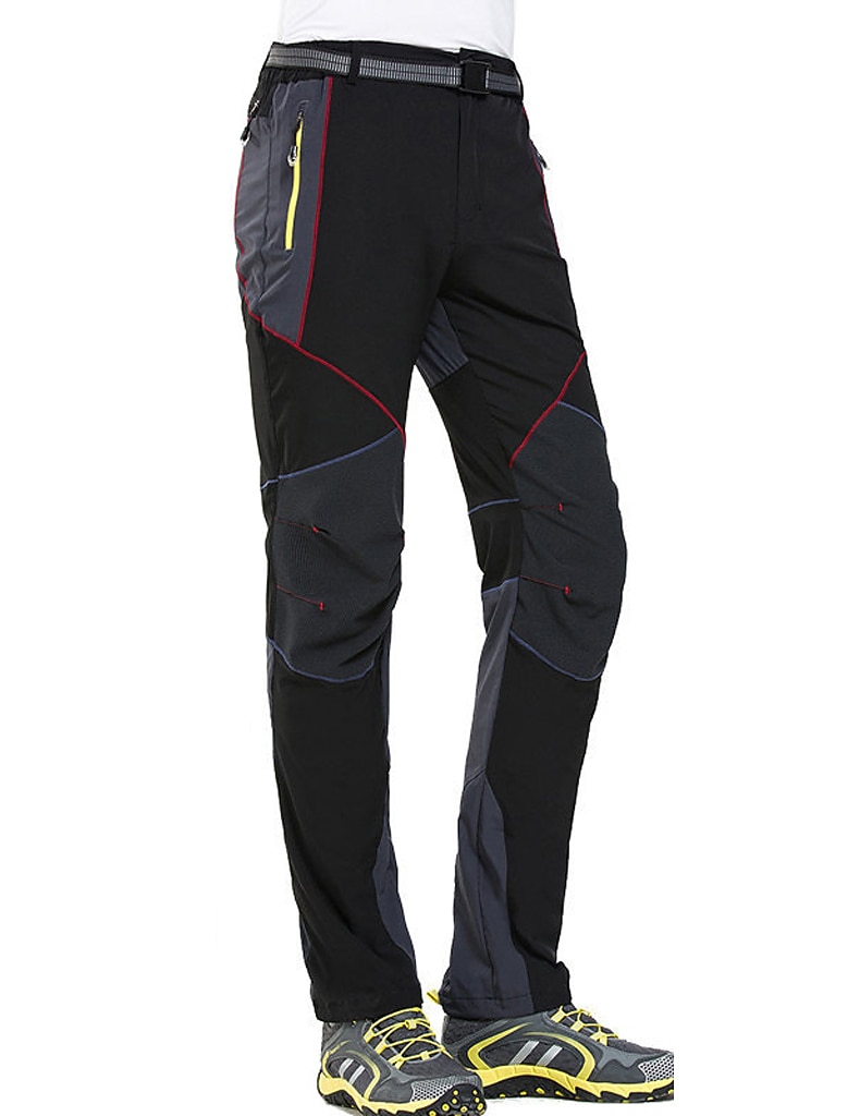 Voor heren Wandelbroek Lapwerk Zomer Buiten Winddicht Huidvriendelijk Sneldrogend Rekbaar Broeken / Regenbroek / Overbroek Kleding Onderlichaam Zwart Grijs Jagen Skiën Vissen S M L XL XXL 2025 - $36.99 –P1