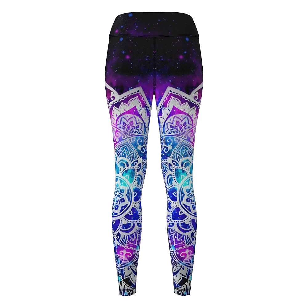 نسائي السراويل اليوغا بعقب رفع بنطلون رياضي للبطن خصر عالي تمرين نادي رياضي ركض اللياقه البدنيه الجوارب الدراجات طماق زخرفات أزرق الخريف الشتاء رياضات ألبسة رياضية عالية المرونة 2026 - $12.99 –P3