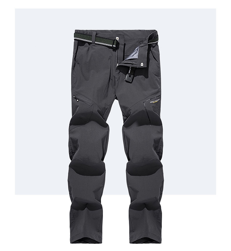 Women's Hiking Pants Trousers Outdoor Waterproof Quick Dry Lightweight Soft Pants / Trousers Bottoms Zipper Pocket Dark Grey Army Green Camping / Hiking Hunting Fishing S M L XL XXL / Summer 2025 - $41.99 –P12