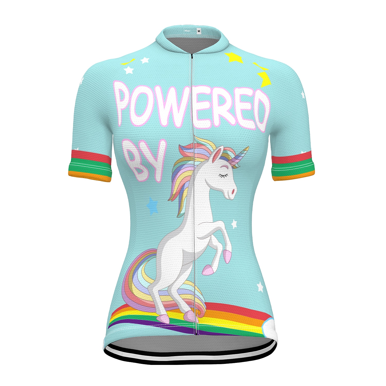 Women's Cycling Jersey Graphic Rainbow Unicorn Short Sleeve Bike Jersey Top with 3 Rear Pockets Mountain Bike MTB Road Bike Cycling Fast Dry Quick Dry Soft Reflective Strips Sports Rose Red + Black 2026 - $30.99 –P2