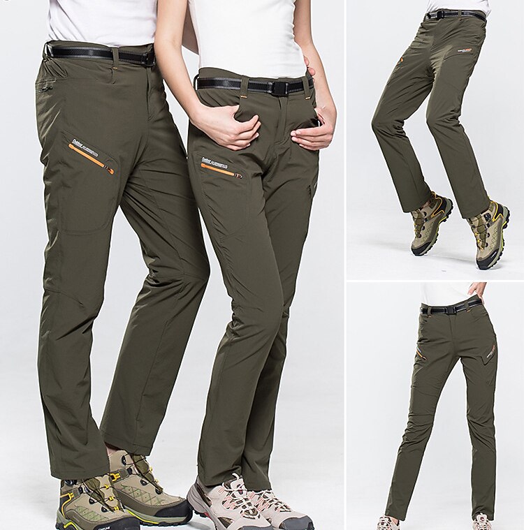 Herren Wanderhose Wanderhosen Sommer Außen Wasserdicht Komfort Atmungsaktiv Rasche Trocknung Unten Schwarz Armeegrün Elastan Jagd Angeln Camping / Wandern / Höhlenforschung L XL XXL XXXL 4XL 2025 - $49.99 –P1