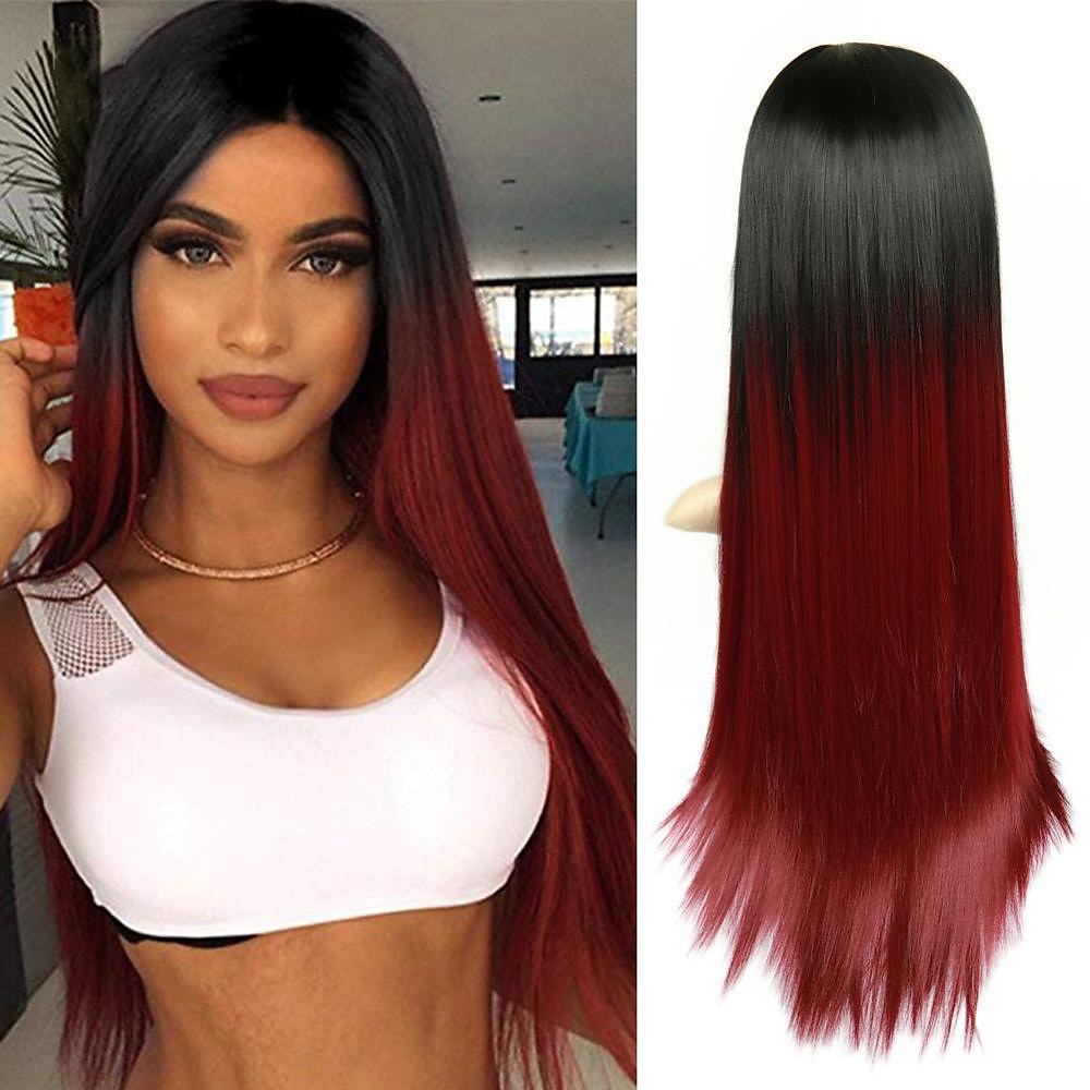 Parrucche blu per donne parrucca sintetica diritta naturale parrucca con parte centrale lunghezza media A15 A16 A17 A18 A19 capelli sintetici parrucche fashion cosplay blu bianche di Halloween del 2025 a $28.99 –P13