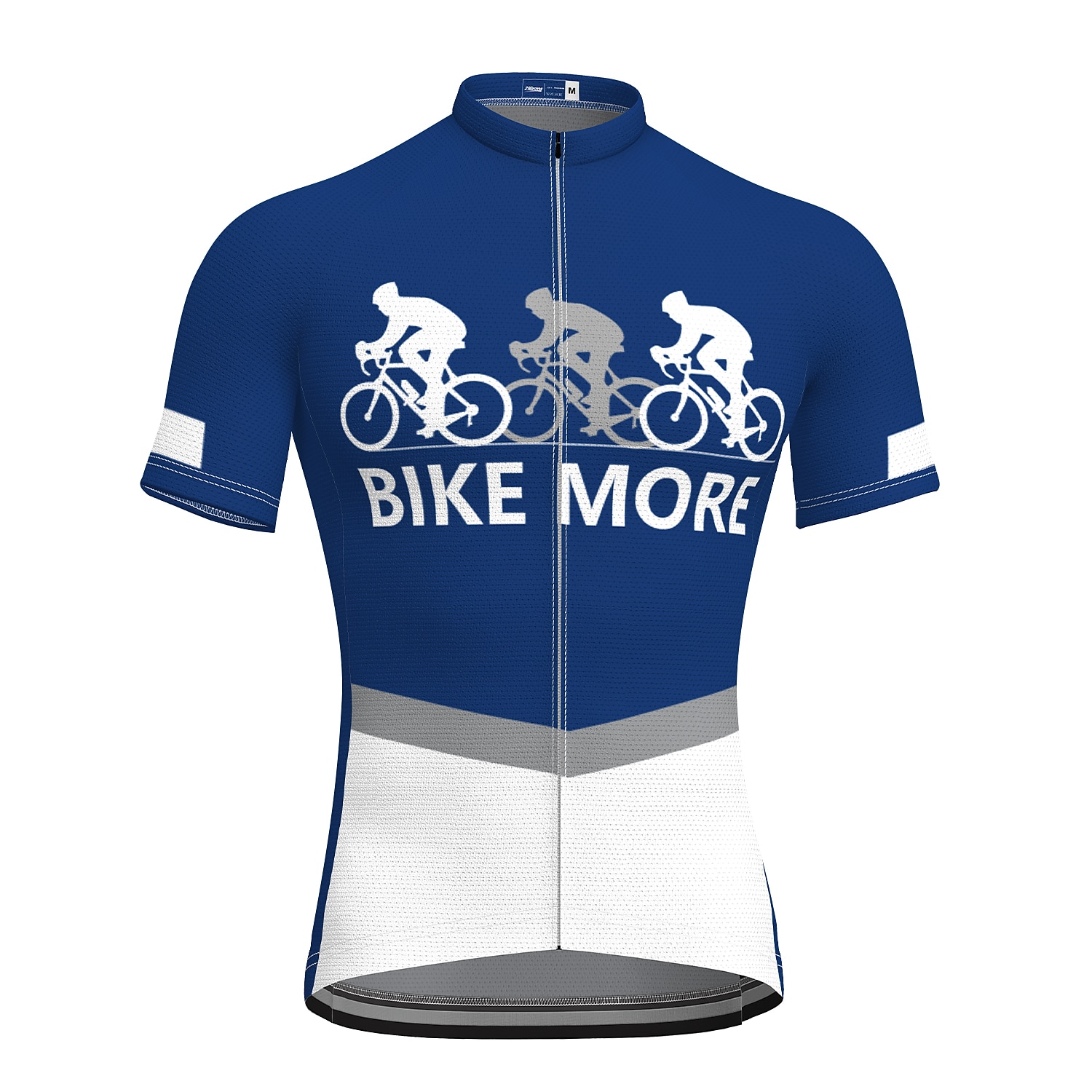 21Grams Voor heren Wielrenshirt Korte mouw Fietsen Kleding Bovenlichaam met 3 achterzakken Bergracen Wegwielrennen Ademend Zacht Sneldrogend Achterzak Zwart Wit Geel Regenboog Polyester Sport Kleding 2025 - $28.99 –P5