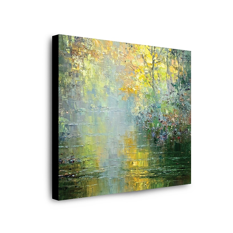 Hang-Dipinto ad olio Dipinta a mano Quadrato Astratto Moderno Include interno della montatura del 2025 a $122.99 –P6