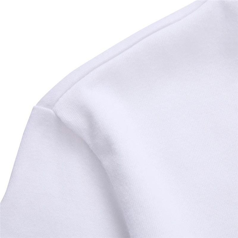 Homens Letra Camisa Social Camiseta Algodão Manga Curta Gráfico Camisa Preto / Vermelho Branco Vermelho Camiseta confortável Rua Esportes Roupas de estilistas de 2025 por $15.99 –P1
