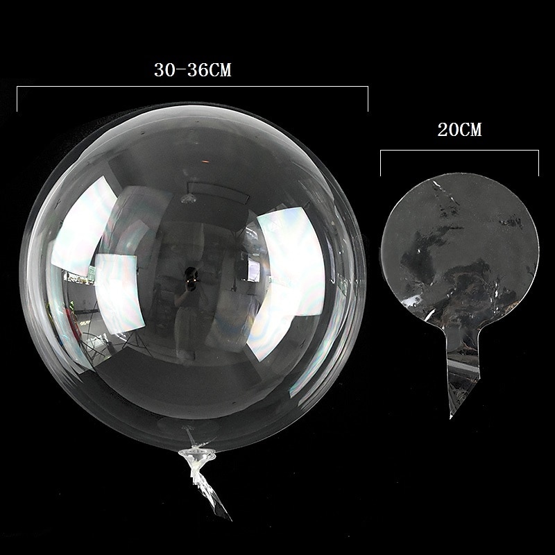 20 stk boboballonger bobleballonger, klar boboballong, stor gjennomsiktig bobleballong til juledekorasjon i bursdagsfesten 2025 - $8.99 –P10