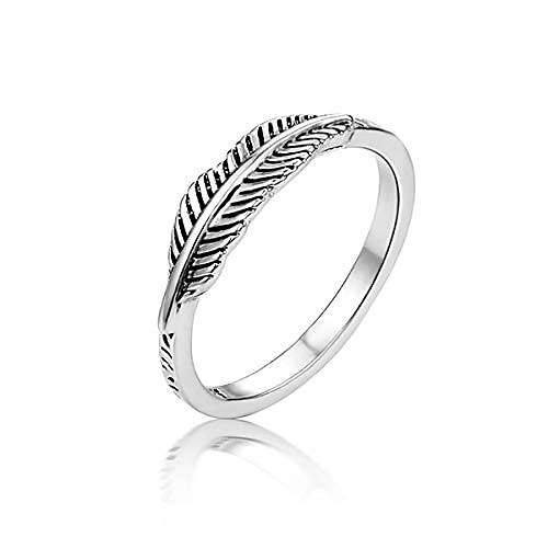 JunXin Chic 925 Sterling Silver Knot Ring Specifically for The Girls All Let her Show Unlimited Scenery