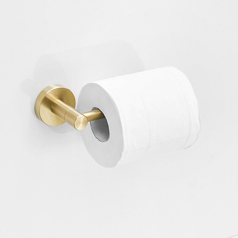 il set di accessori per il bagno include porta accappatoio e portasciugamani ad anello nuovo design moderno materiale in acciaio inossidabile montato a parete dorato 3 pezzi del 2025 a $60.99 –P3