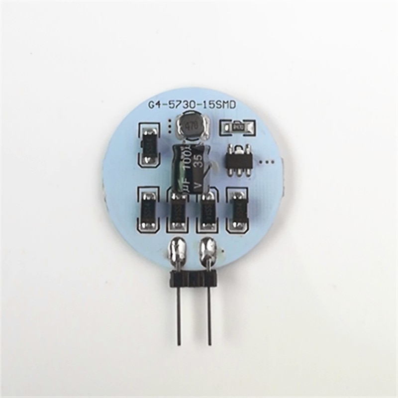 4Pcs G4 LED Bulb 30 Watt Equivalent Bi-Pin LED Disc JC Side Pin 12V-24VDC Low Volt CRI85 300 Lumens White/Warm/Green/Red/Yellow/Blue 2025 - $22.99 –P8