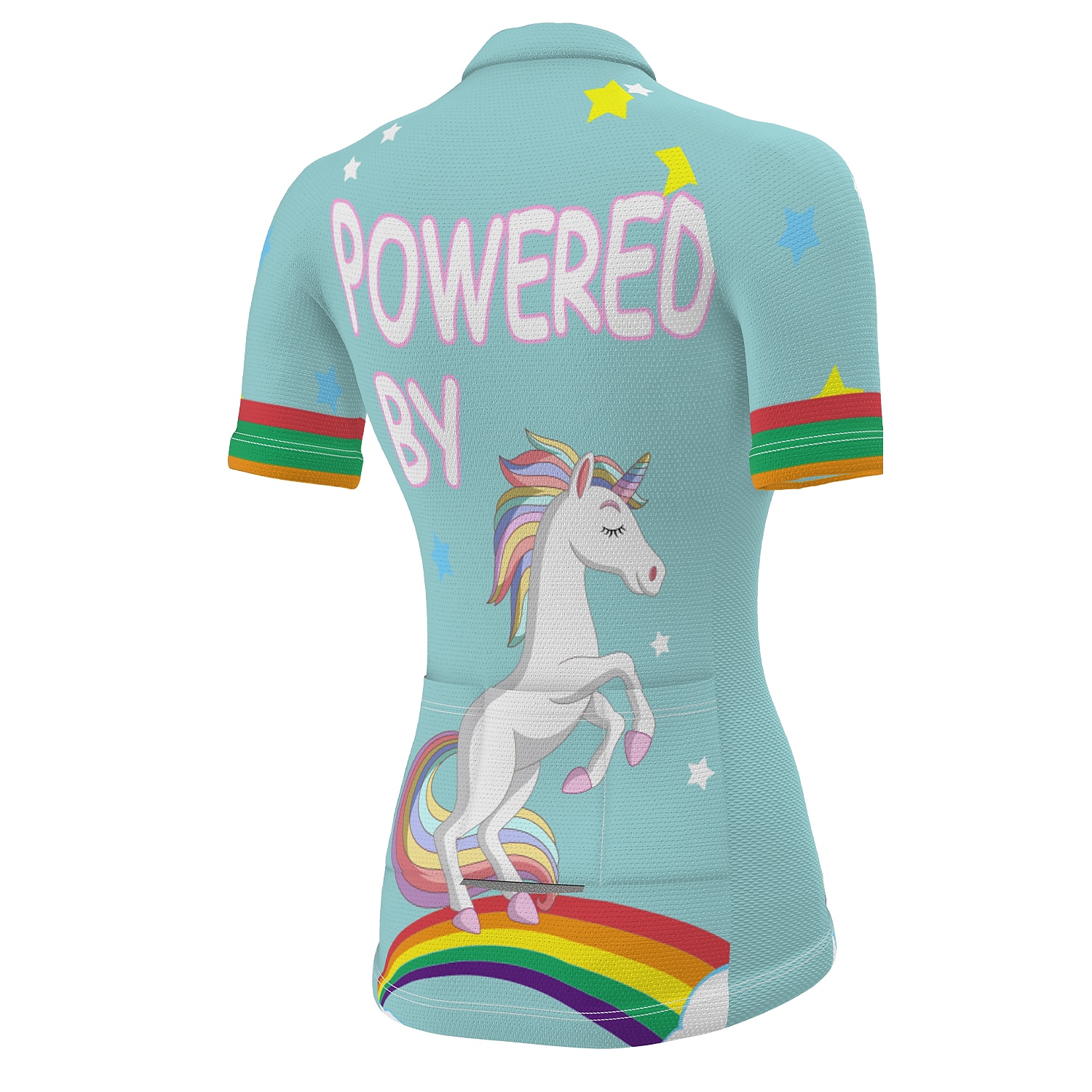 Women's Cycling Jersey Graphic Rainbow Unicorn Short Sleeve Bike Jersey Top with 3 Rear Pockets Mountain Bike MTB Road Bike Cycling Fast Dry Quick Dry Soft Reflective Strips Sports Rose Red + Black 2026 - $30.99 –P6