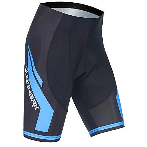 men's bicycle riding pants cycling shorts padded bike biking clothes cycle wear tights black blue 2024 - $35.99 –P1