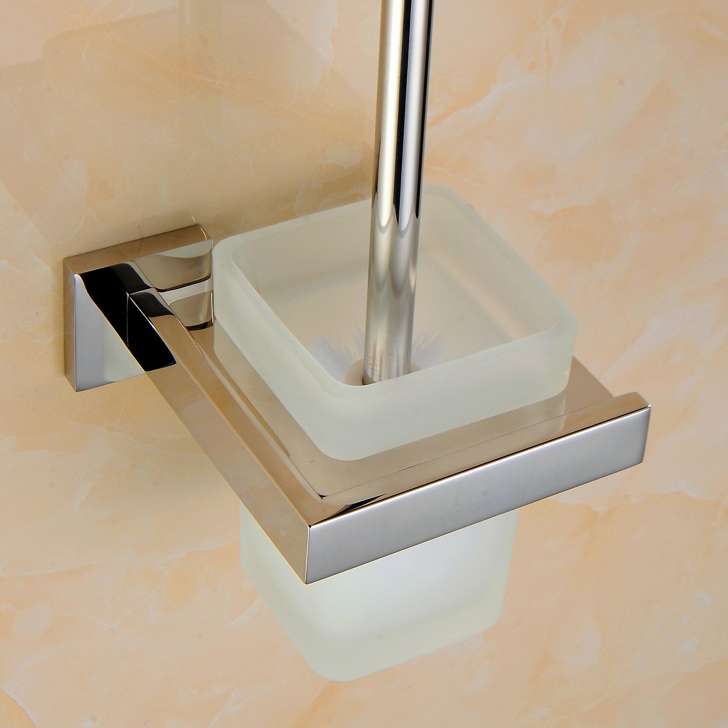 scopino per WC con supporto, scopino per WC in acciaio inox a parete in ceramica verniciato gommato e supporto per bagno del 2025 a $39.99 –P4