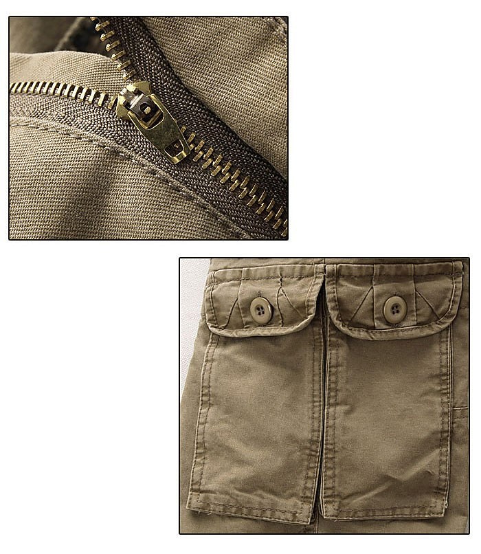 Herren Cargohosen Wanderhosen Arbeitshosen Tarnung Sommer Frühling Winter Außen Ripstop Multi-Pocket Weich Verschleißfestigkeit Hosen Unterteile Schwarz Armeegrün Baumwolle Arbeit Jagd Angeln 28 29 2026 - $46.99 –P10