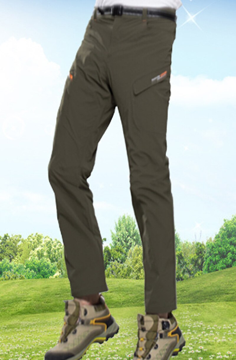 Herren Wanderhose Wanderhosen Sommer Außen Wasserdicht Komfort Atmungsaktiv Rasche Trocknung Unten Schwarz Armeegrün Elastan Jagd Angeln Camping / Wandern / Höhlenforschung L XL XXL XXXL 4XL 2025 - $49.99 –P13