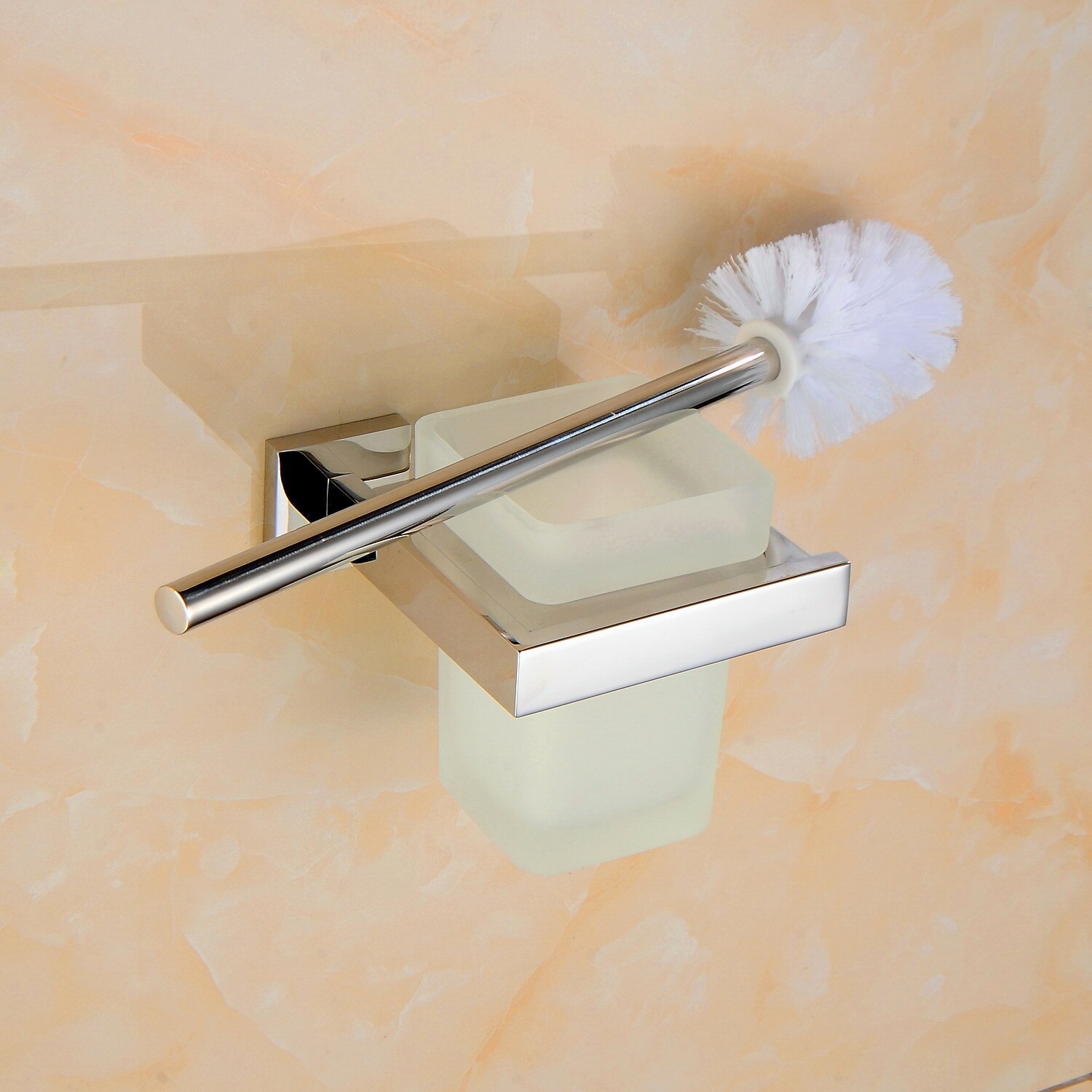 scopino per WC con supporto, scopino per WC in acciaio inox a parete in ceramica verniciato gommato e supporto per bagno del 2025 a $39.99 –P5