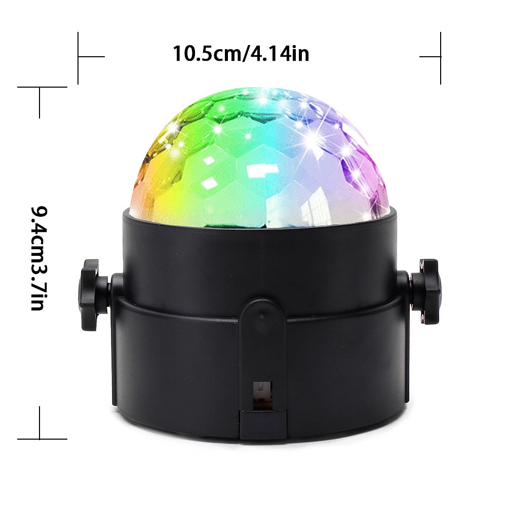 Party Disco Ball Lights, Party Lights Indoor Sound Activated RGB Strobe Lights with Remote, 7 Colors DJ Stage Lights for Home, Parties, Weddings & Dance Clubs 2026 - $34.99 –P1