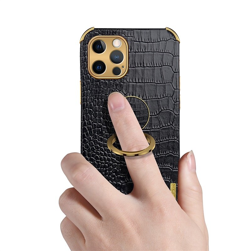 telefoon hoesje Voor iPhone 16 15 14 Pro Max Plus iPhone 13 12 11 Pro Max Mini Achterkant Schokbestendig TPU PU-nahka 2025 - $13.99 –P15