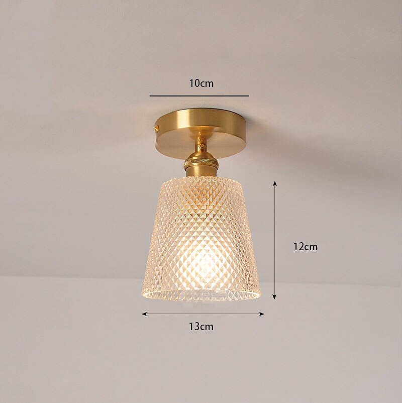 13 cm Yksi malli Riipus valot Kattolamput Lasi Lasi Galvanoitu Moderni Pohjoismainen tyyli 110-120V 220-240V 2025 - $107.99 –P2