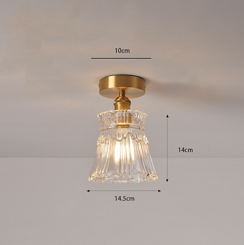 13 cm Yksi malli Riipus valot Kattolamput Lasi Lasi Galvanoitu Moderni Pohjoismainen tyyli 110-120V 220-240V 2025 - $107.99 –P4