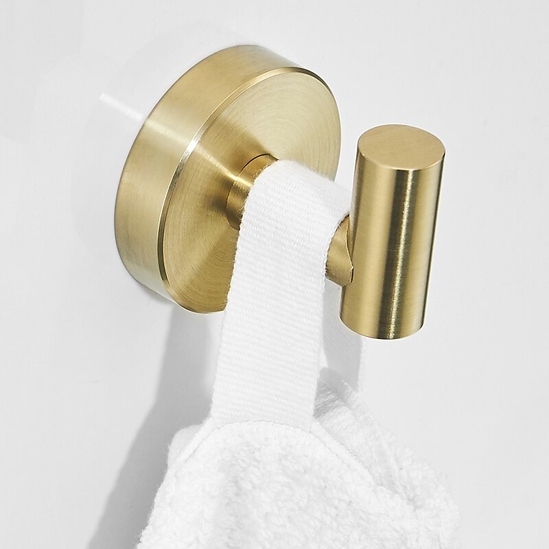 il set di accessori per il bagno include porta accappatoio e portasciugamani ad anello nuovo design moderno materiale in acciaio inossidabile montato a parete dorato 3 pezzi del 2025 a $60.99 –P10
