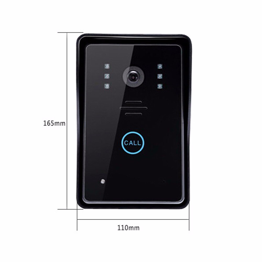 Wireless 7 inches Video Intercom Video Doorphone/Doorbell HD LCD Touch Screen Phone Two-way Clear Home Security Camera Monitor for Home Door Access Control Security 2025 - $207.99 –P4