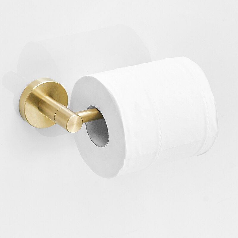 il set di accessori per il bagno include porta accappatoio e portasciugamani ad anello nuovo design moderno materiale in acciaio inossidabile montato a parete dorato 3 pezzi del 2025 a $60.99 –P4