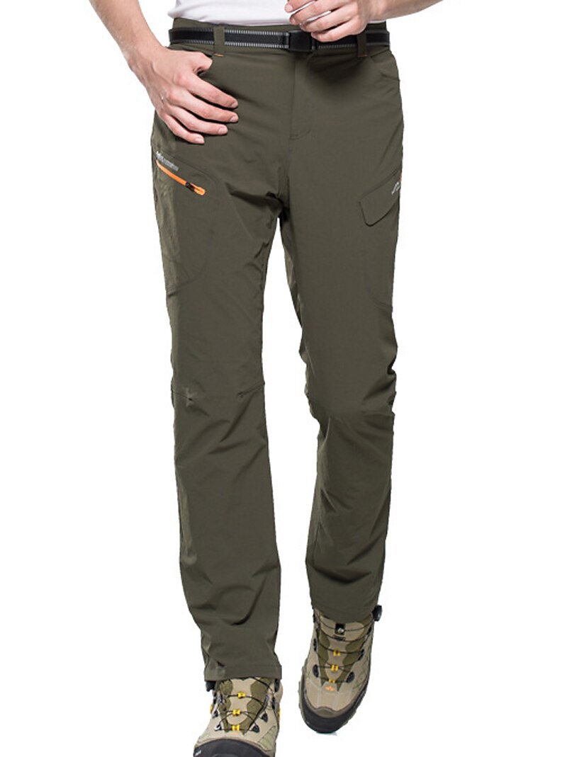 Herren Wanderhose Wanderhosen Sommer Außen Wasserdicht Komfort Atmungsaktiv Rasche Trocknung Unten Schwarz Armeegrün Elastan Jagd Angeln Camping / Wandern / Höhlenforschung L XL XXL XXXL 4XL 2025 - $49.99 –P9
