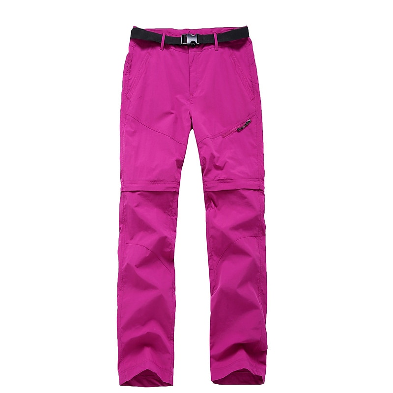 Dam Vandringsbyxor Ensfärgat Sommar Utomhus Skräddarsydd passform Vattentät Snabb tork Andningsfunktion Slitstyrka Nylon Underdelar Armégrön Fuchsia Kaki Himmelsblå Jakt Fiske Klättring S M L XL XXL 2025 - $17.99 –P6