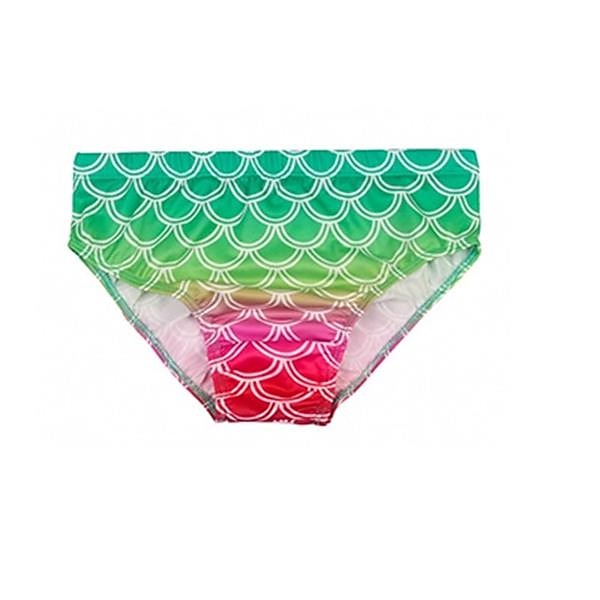 Kinderen Voor meisjes 3 stuks Zeemeermin zwemkleding Badmode Bikini Bikini Zwemmen Kleurenblok Regenboog Actief leuke Style Blote rug Badpakken 2-9 jaar Zomer Regenboog 2025 - $32.99 –P3